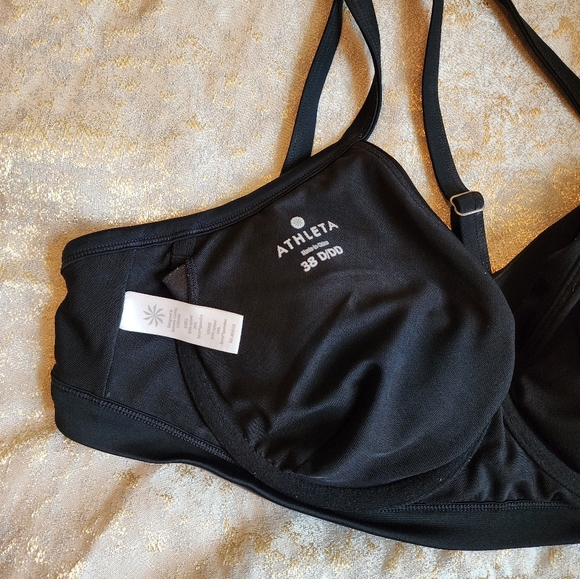 Athleta 38D/DD Twister Swim Bra Bikini Top - Picture 7 of 7
